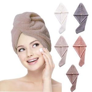 New micro fiber hair towel